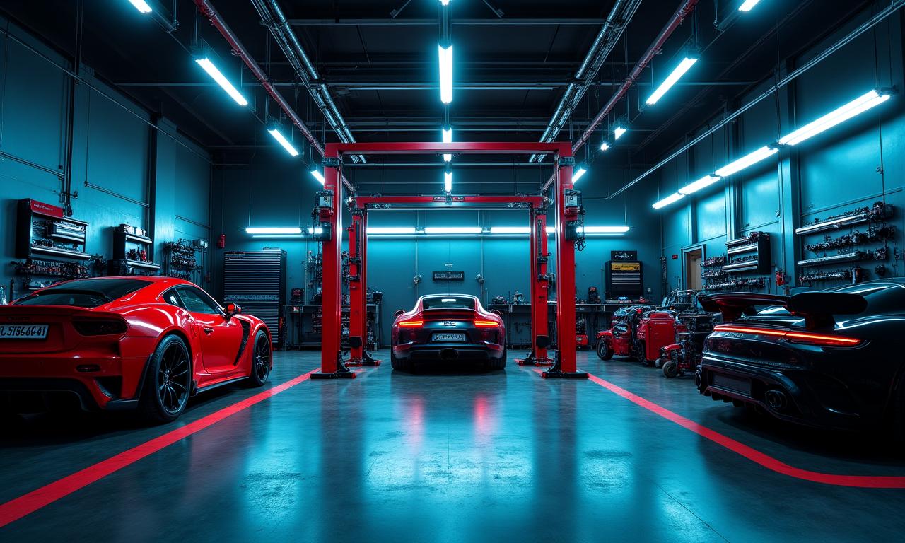 Performance shop interieur